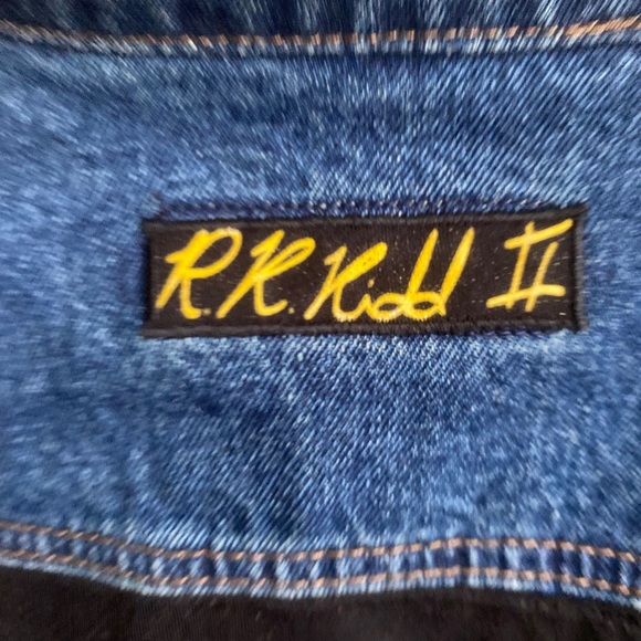 RK Kidd Art denim jacket JAZZ one of a kind - Picture 10 of 10